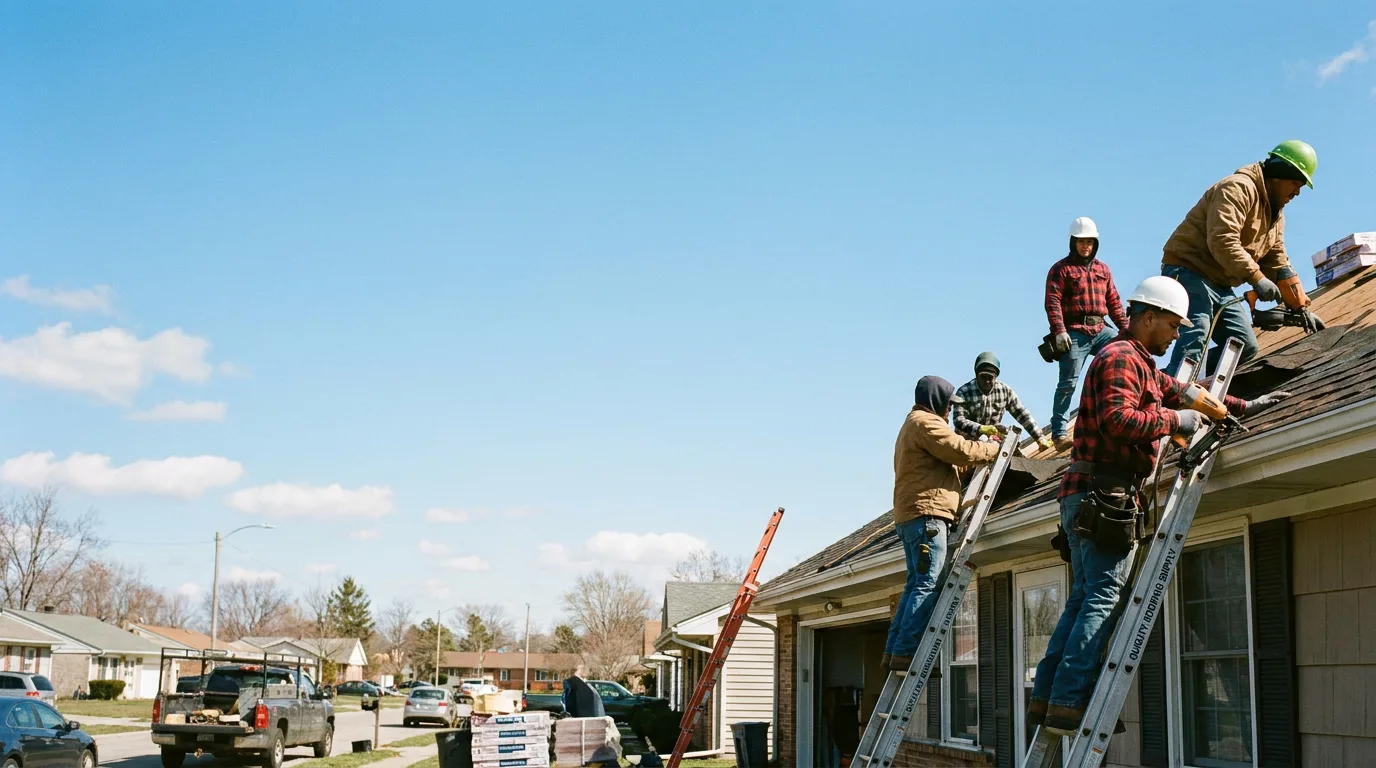 Roofing in Muncie, IL near me